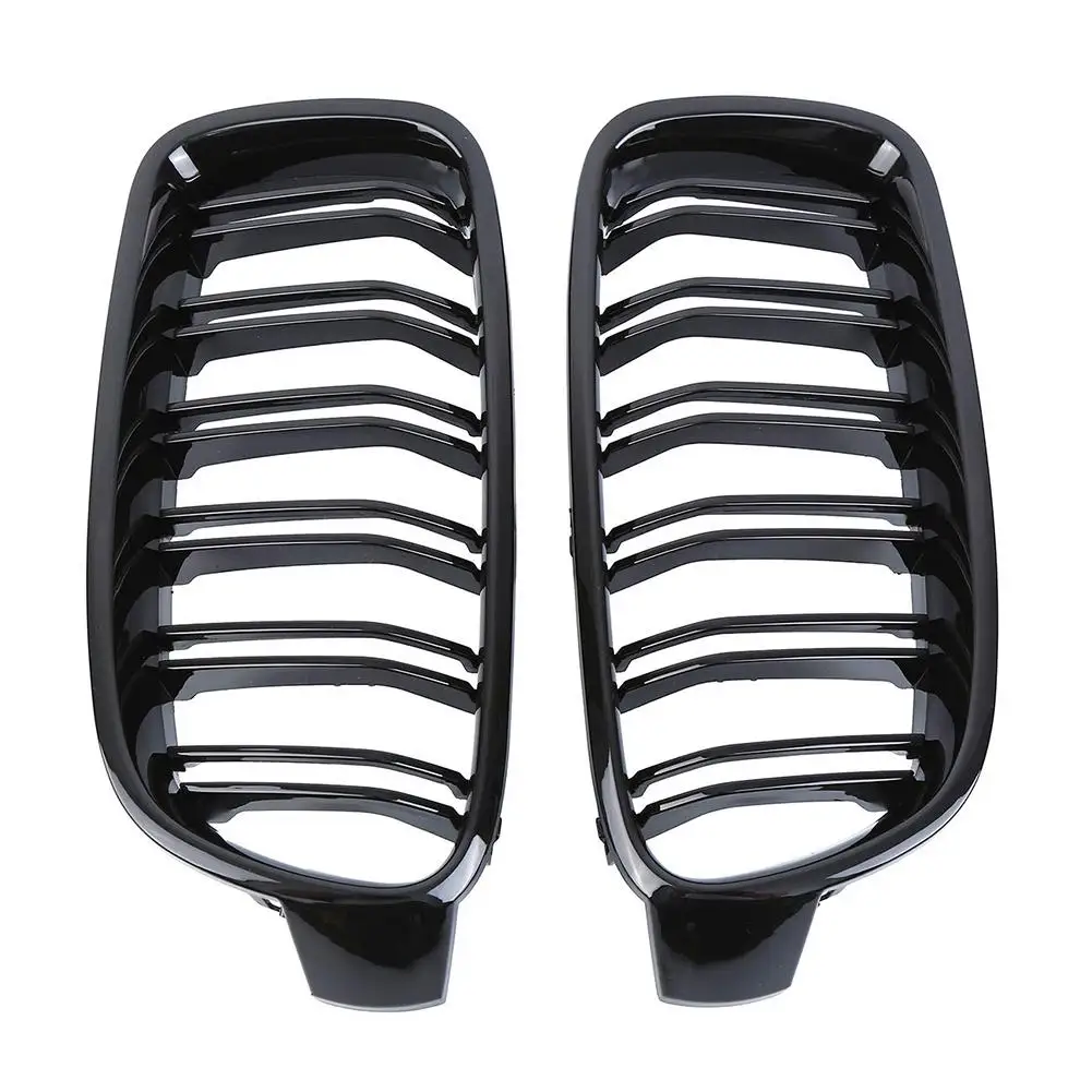 Новый 1 пара Средний сетчатый гриль ABS автомобильные аксессуары для BMW M3 F30 F31 F35