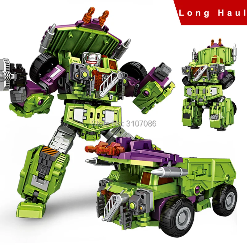 NBK Devastator бульдозер скраппер гравитационный крюк строитель GT Devastator KO трансформация Инженерная фигурка игрушки