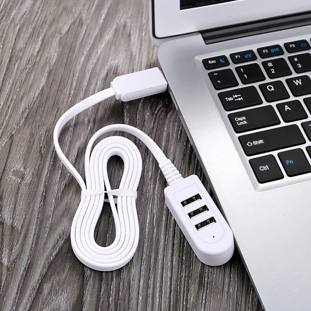120cm 3 порта USB концентратор 3,0 USB разветвитель адаптер вращающийся высокоскоростной концентратор типа c для ноутбука/планшета компьютера периферийные устройства для ПК - Цвет: 120cm