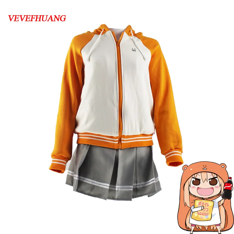 VEVEFHUANG Himouto! Ботинки для костюмированной вечеринки косплея Умару-тян Толстовки с