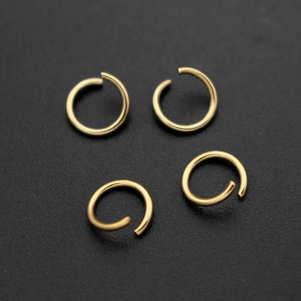 0.7mm 0.8mm Stainless Steel Open Jump Rings Split Connector Findings for Making Keychains Bracelet Accessories DIY Jewelry | Украшения и