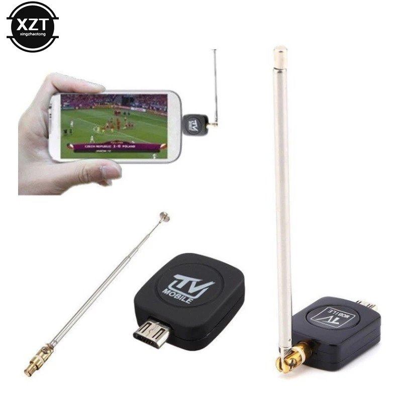 Микро USB DVB T тюнер мини ТВ приемник ключ/антенна THD цифровой мобильный телевизор