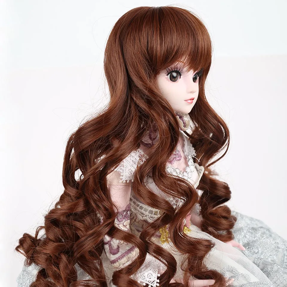 3 Cataleya длинные прямые и кудрявые SD волосы BJD парик для кукол волосы для куклы - Color: 3