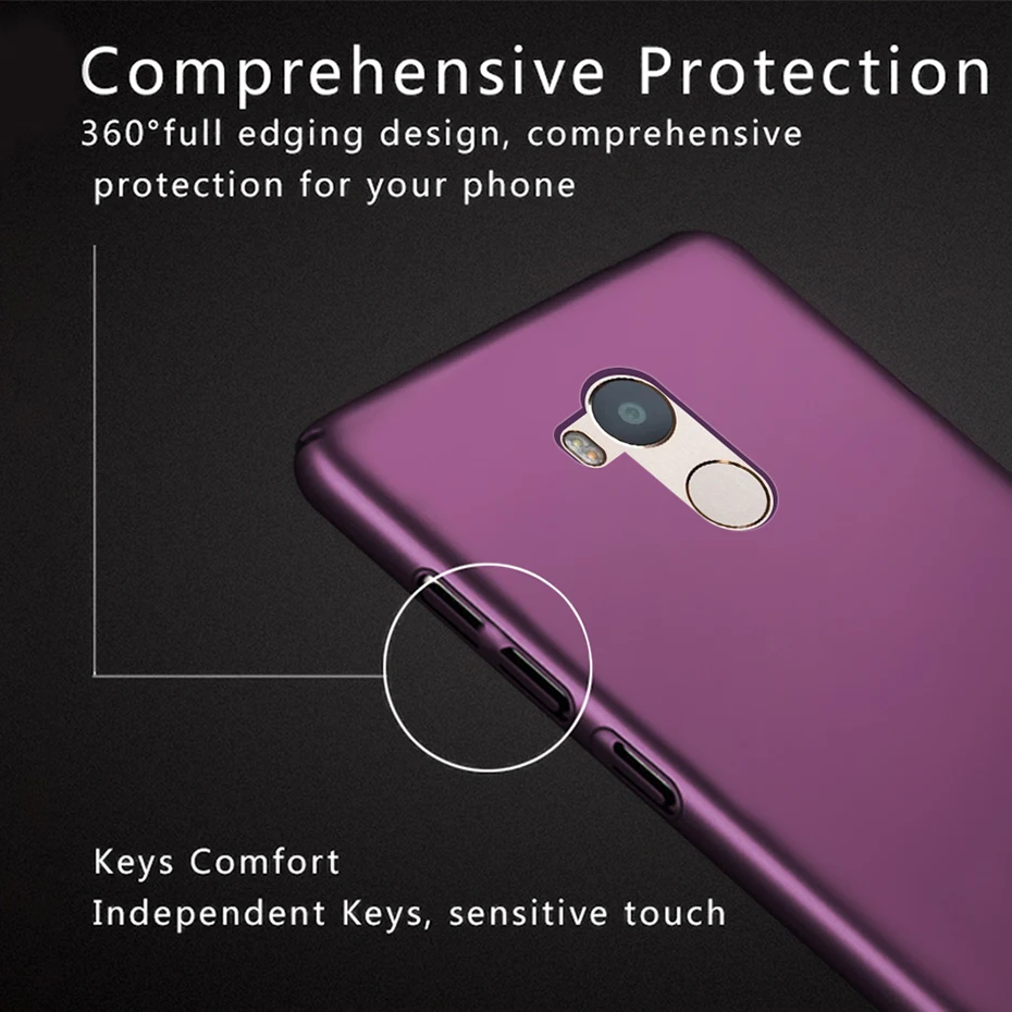 Для Xiaomi Redmi 4 Pro чехол Роскошный Жесткий матовый чехол на заднюю панель телефона для Xiao mi Xio mi Red mi 4 Pro Red mi 4 Pro Prime 4Pro чехол s
