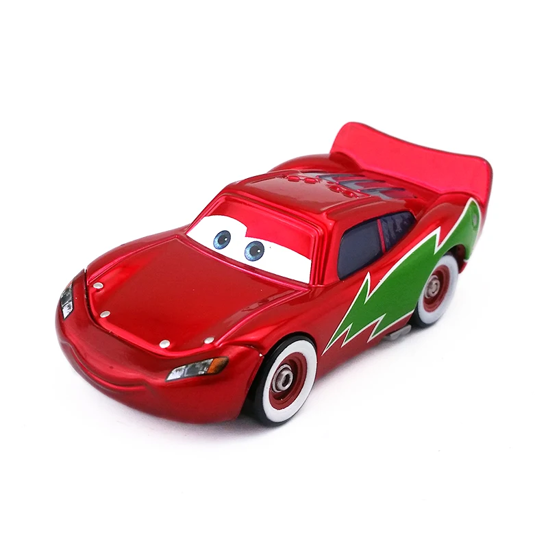Disney Pixar Cars праздничный McQueen металлический литой под давлением игрушечный