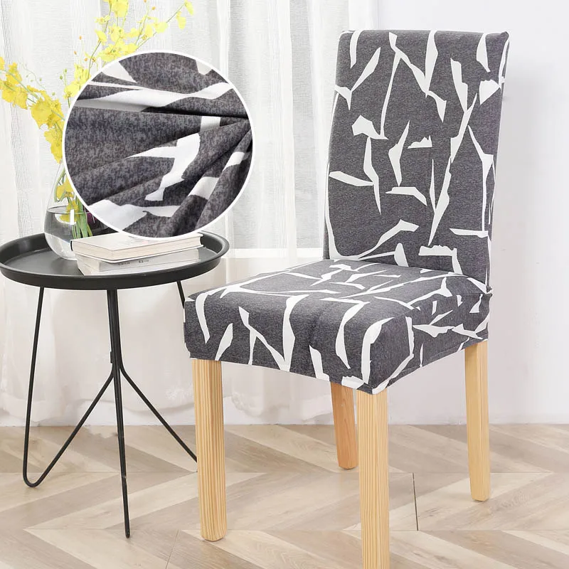 Накидка на стул из спандекса стрейч эластичные чехлы кресла съемный эластичный