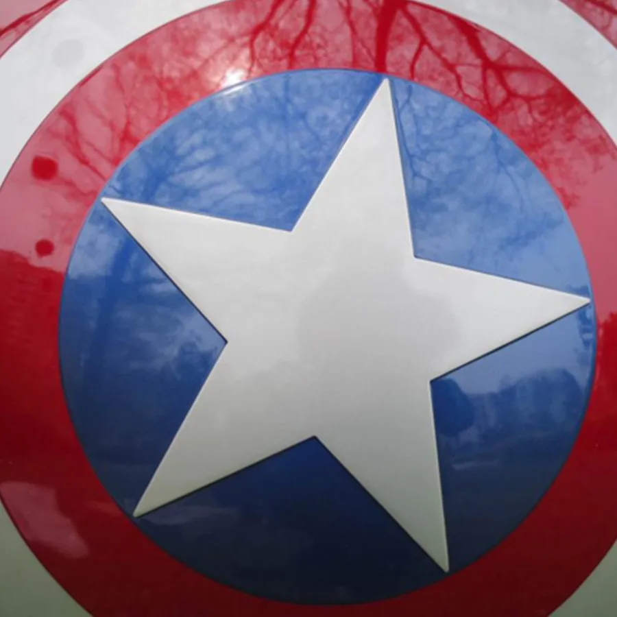 Металлический цвет Мстители Endgame Капитан Америка щит 1:1 1/1 Косплей Стив Роджерс ABS