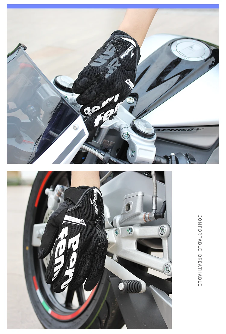 Мотоциклетные перчатки с сенсорным экраном Guantes Moto rbike rcycle Racing перчатки для езды на мотоцикле полный палец