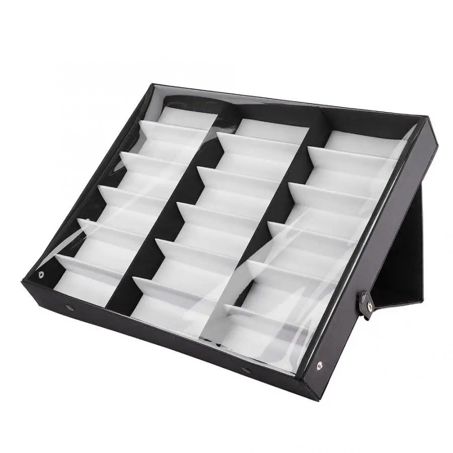 18 решеток современные солнцезащитные очки коробка органайзер для очков витрины