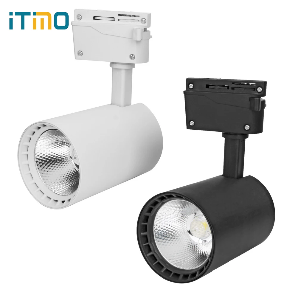 ITimo Exhibition Spot светильник COB светодиодный регулируемый потолочный Rail AC85 ~ 220 В