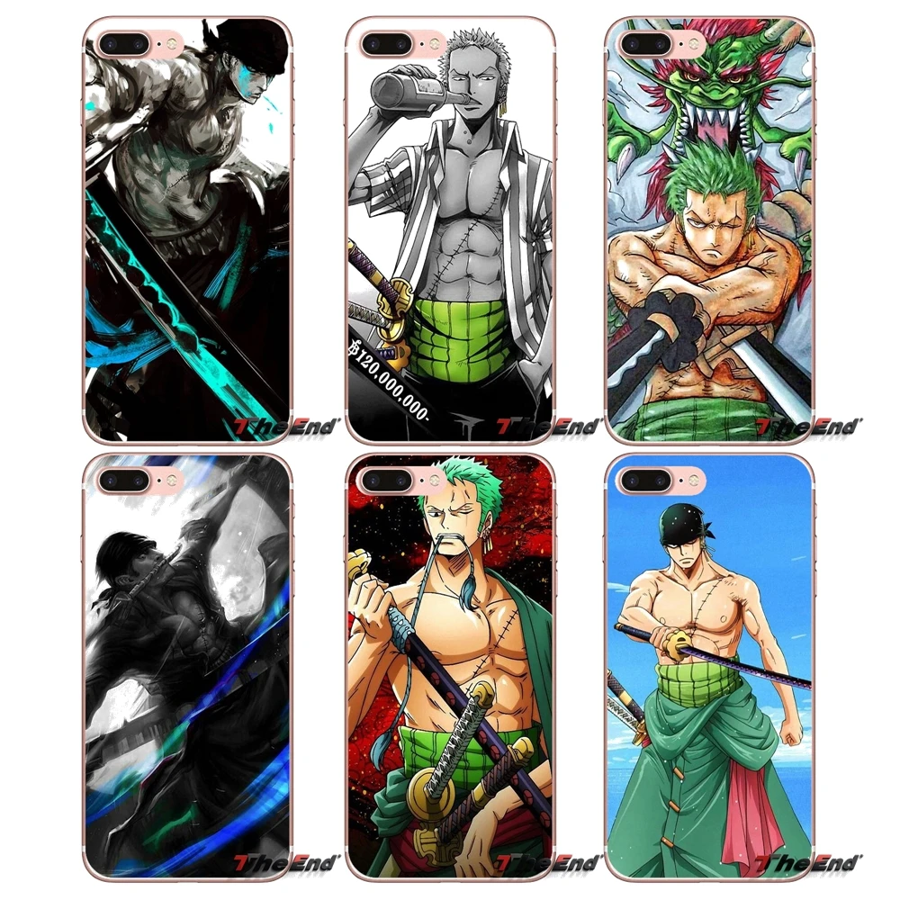 Чехлы для телефонов Huawei G7 G8 P7 P8 P9 Lite Honor 4C 5X 5C 6X Mate 7 8 9 Y3 Y5 Y6 II 2 Pro 2017 SwordsmAn Roronoa Zoro ONE