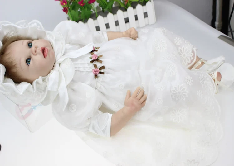 22 дюйма виниловая Реалистичная Кукла Adora Reborn из мягкого силикона кукла принцессы
