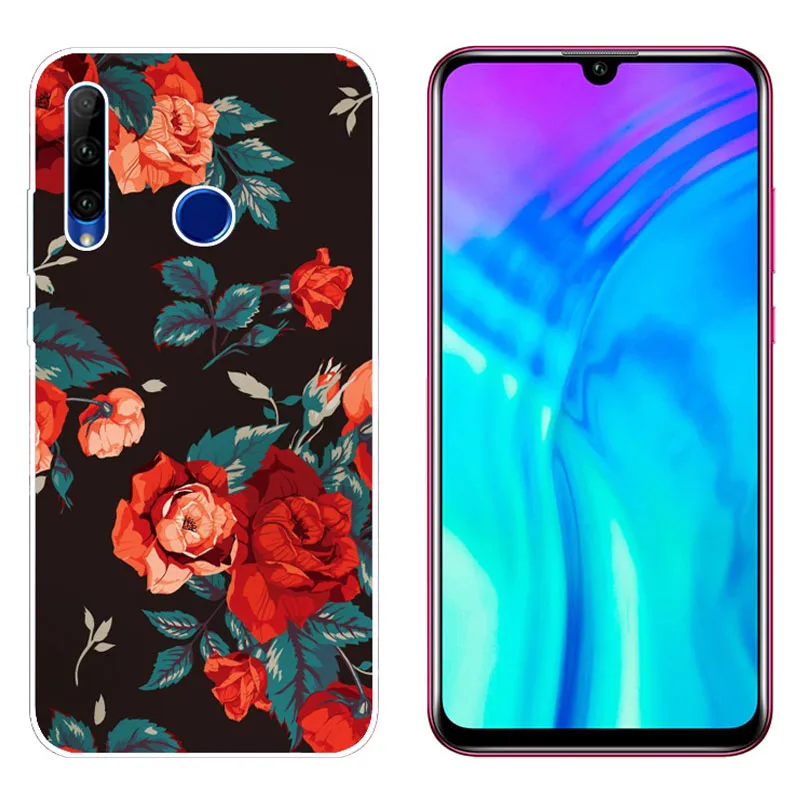 Чехол для Huawei Honor 20 Lite мягкий силиконовый прозрачный защитный чехол телефона |