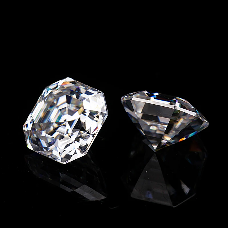 Свободные муассаниты отличного качества EF цвет чистый белый 7x7 мм сборная