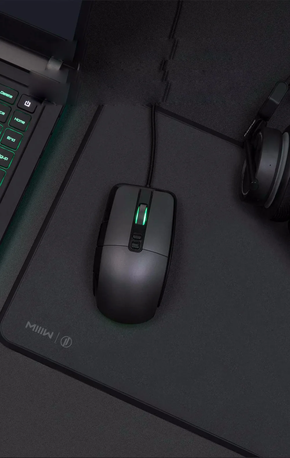 Xiaomi игра Мышь Портативный провода/Беспроводной 2,4 GHz двойной режим 7200DP 6 Кнопка RGB светильник офис Мышь Поддержка Mac OS windows