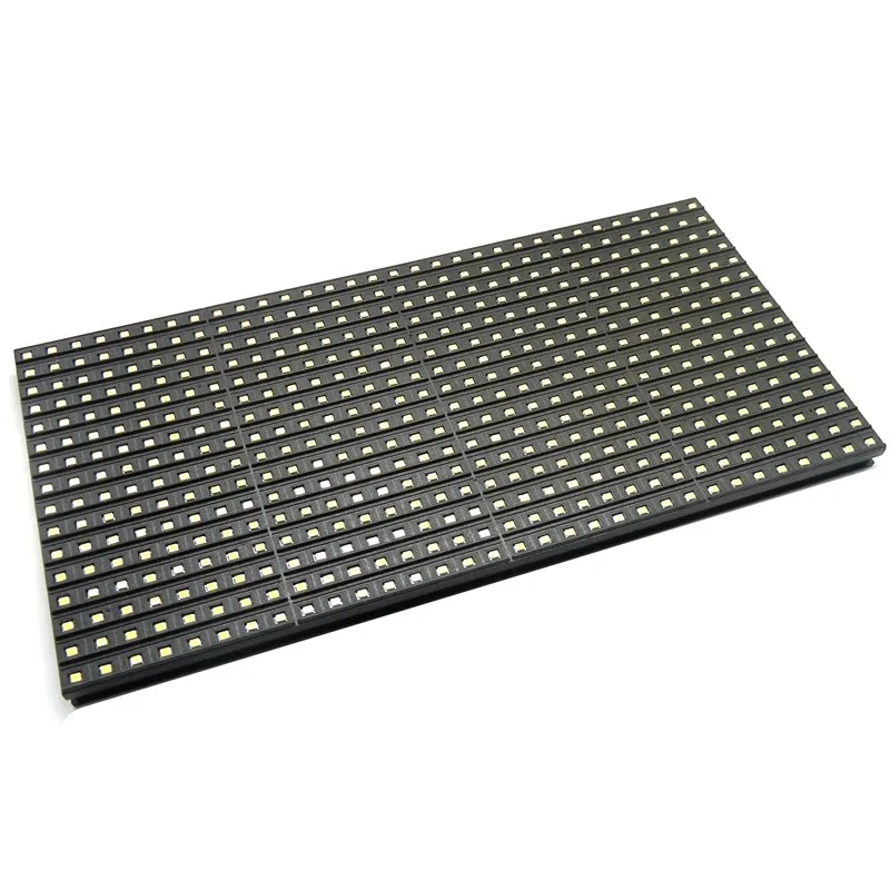 Модуль светодиодного знака SMD P10 полуоткрытый синий 320*160 мм 32*16 пикселей порт Hub12