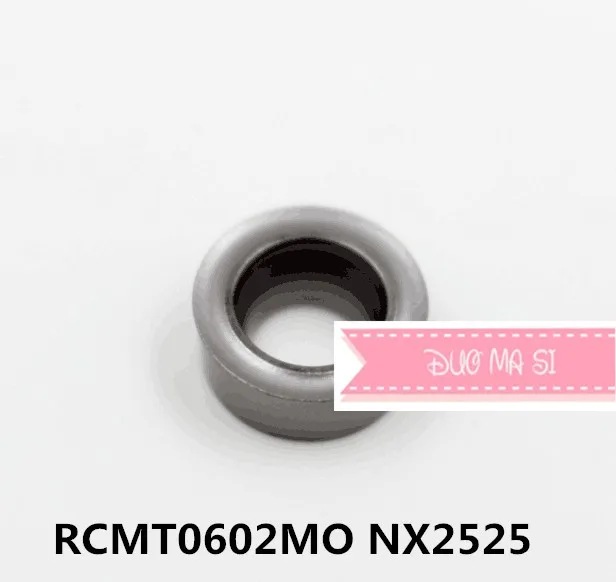 Бесплатная доставка режущее лезвие RCMT0602MO NX2525 поворотная лопасть подходит для