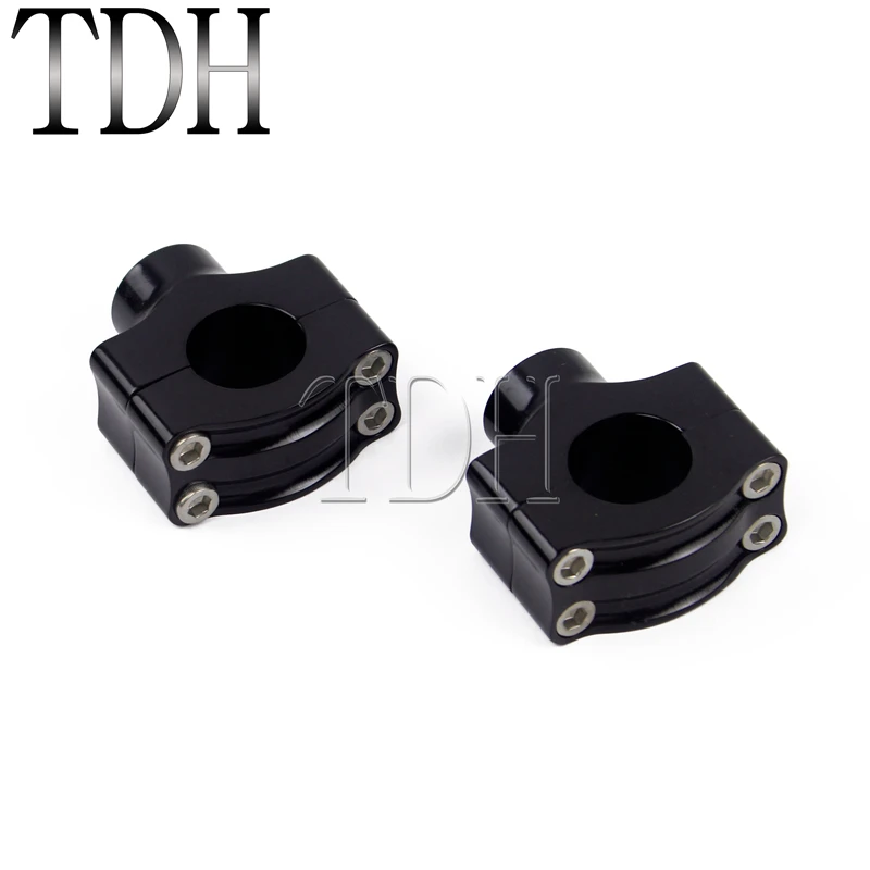 

Motorcycle CNC Aluminum Handlebar Risers 25mm handlebar Low Clamps Universal For Harley For Yamaha Honda Shadow VLX 600 VTX1800
