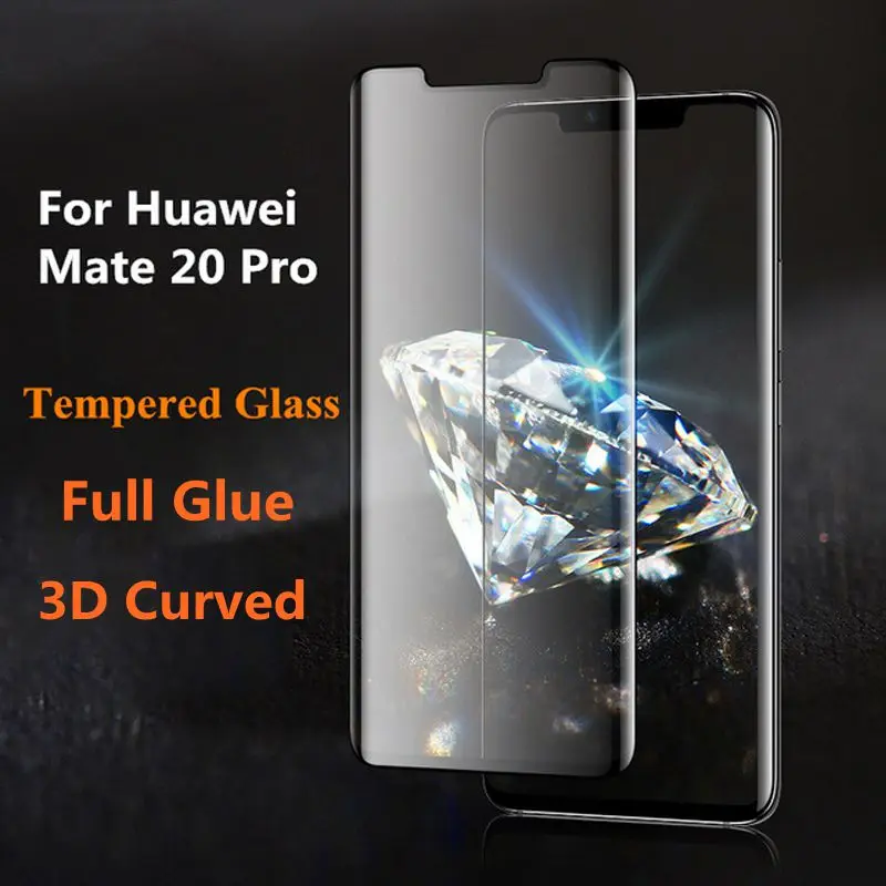 Защитное стекло для Huawei Mate 20 Pro полное покрытие|Защитные стёкла и плёнки