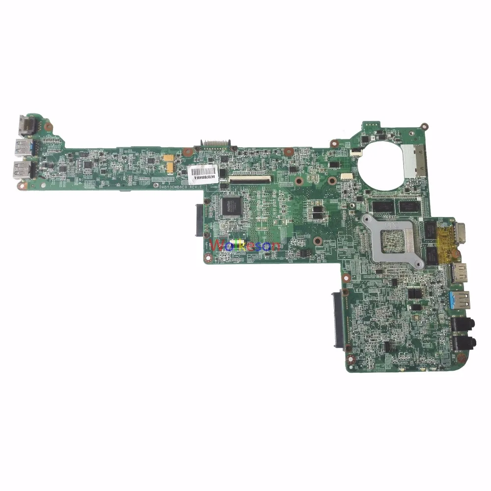 SHELI для Toshiba Satellite L840 L845 материнская плата ноутбука A000174140 DABY3CMB8E0 HM76 W/HD7670 GPU DDR3 тест