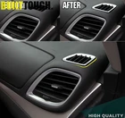 Хромированная панель приборной панели для Opel Vauxhall Mokka Buick Encore, накладка на вентиляционное отверстие, декоративная передняя вставка, рамка на выход 2012-2016