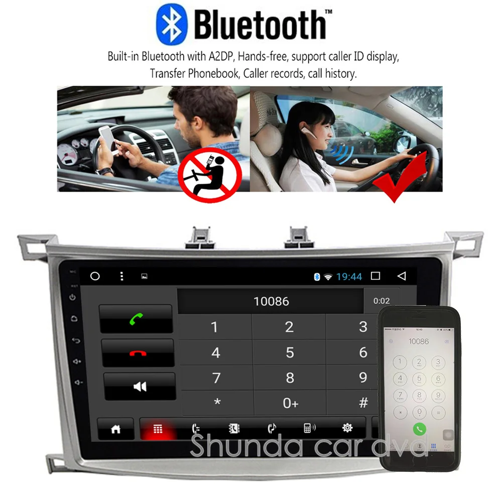Shunda HD 9 &quotAndroid 7 1 T8 dvd-плеер автомобиля для Toyota Land Cruiser 100 LC100 2003-2007 с 3g 4 г WI-FI gps Радио BT