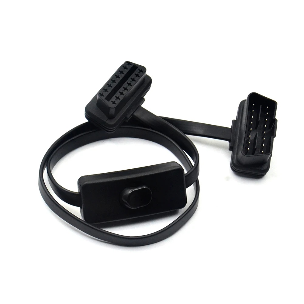 VSTM OBD 2 II сплиттер в 1 ультратонкий Удлинительный кабель для лапши с