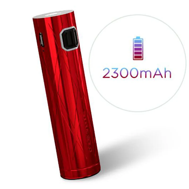 Оригинальный Wismec Sinuous Solo мод Vape с батареей 2300 мАч 40 Вт ручка поддержка AMOR NS Pro Танк