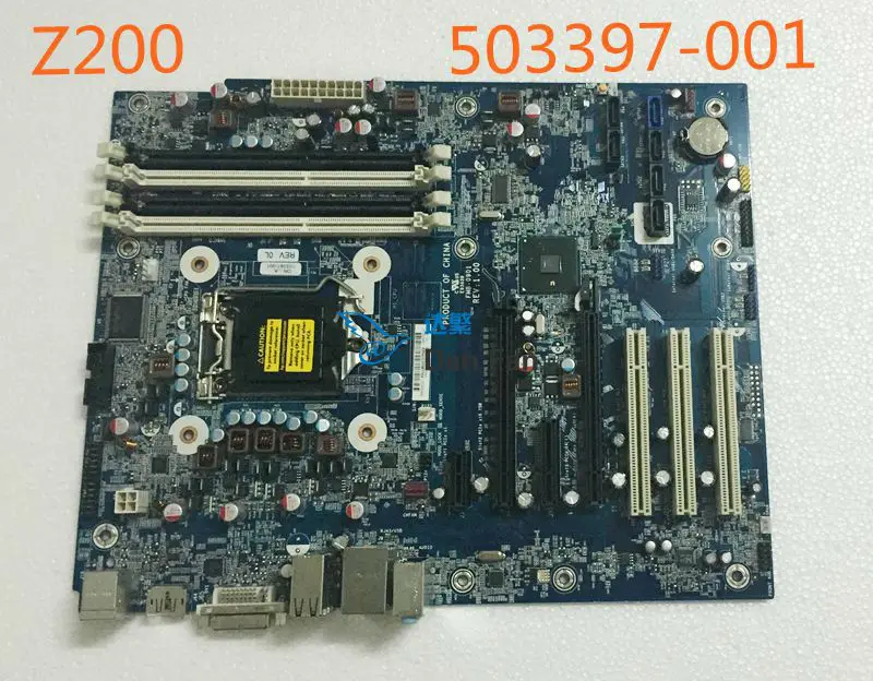 Материнская плата 503397 001 для HP Z200 материнская 506285 100% тестирование Полная