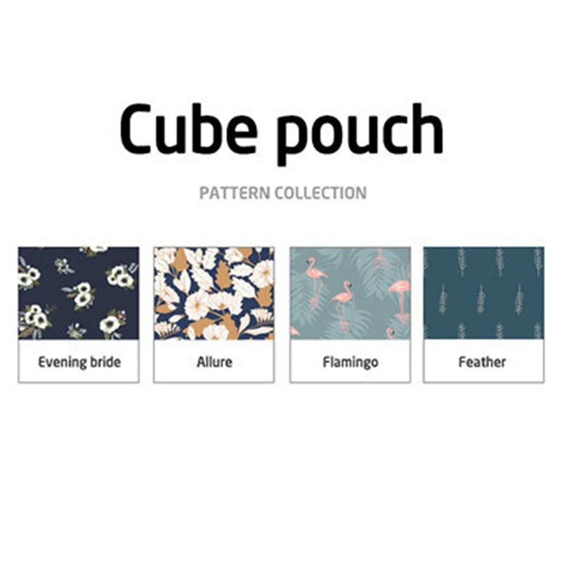 Женская косметичка из полиэстера и хлопка с принтом на молнии чехол для