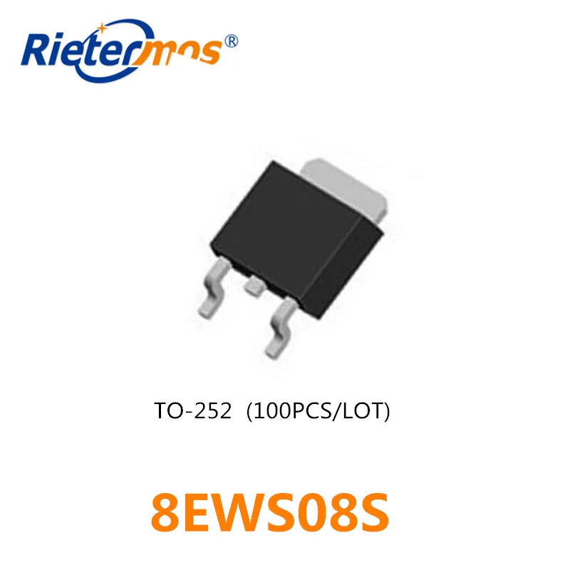 10 шт. 100 8EWS08S TO252 800 в SMD высокое качество|smd| |