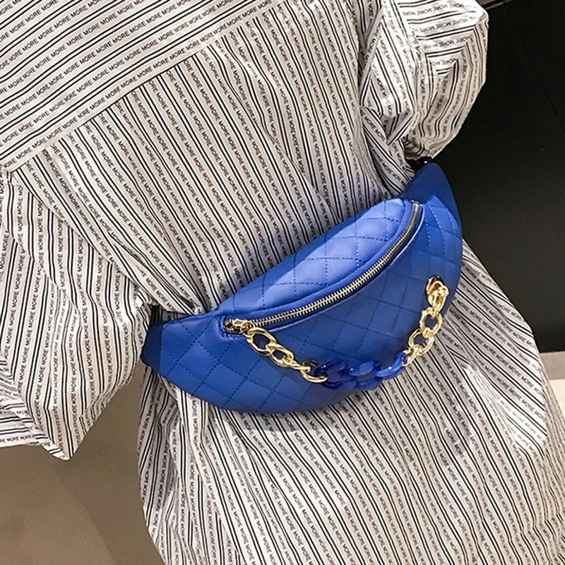 2019 новая швейная нить карманы Европа и Америка модная нагрудная сумка простая