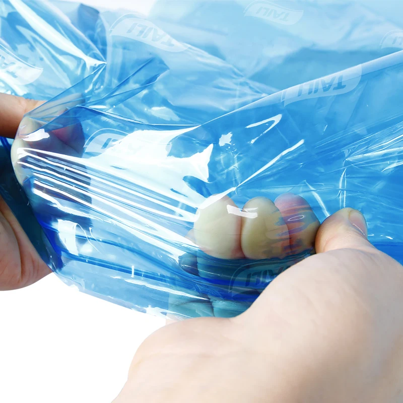 4 шт. синие вакуумные пакеты для одежды органайзер 56*80 см большой герметичный