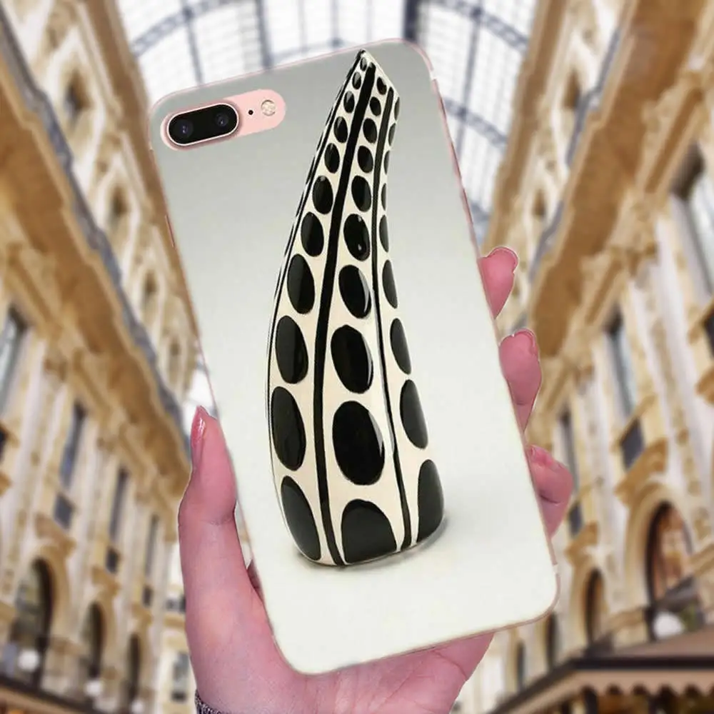 2018 Black And White Polka Dot For Huawei Honor 4C 5A 5C 5X 6 6C 6A 6X 7 7X 8 9 V8 V10 Y3II Y5II Y6II G8 P7 Play Lite | Мобильные