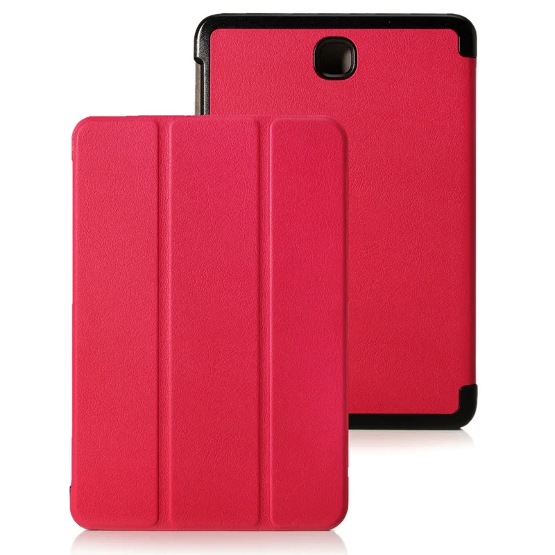 Rose Тонкий Smart Cover складной чехол-книжка для samsung для Galaxy Tab S2 8,0 T715/T710 для samsung для Galaxy Tab S2 8 дюйма Чехол - Цвет: Rose