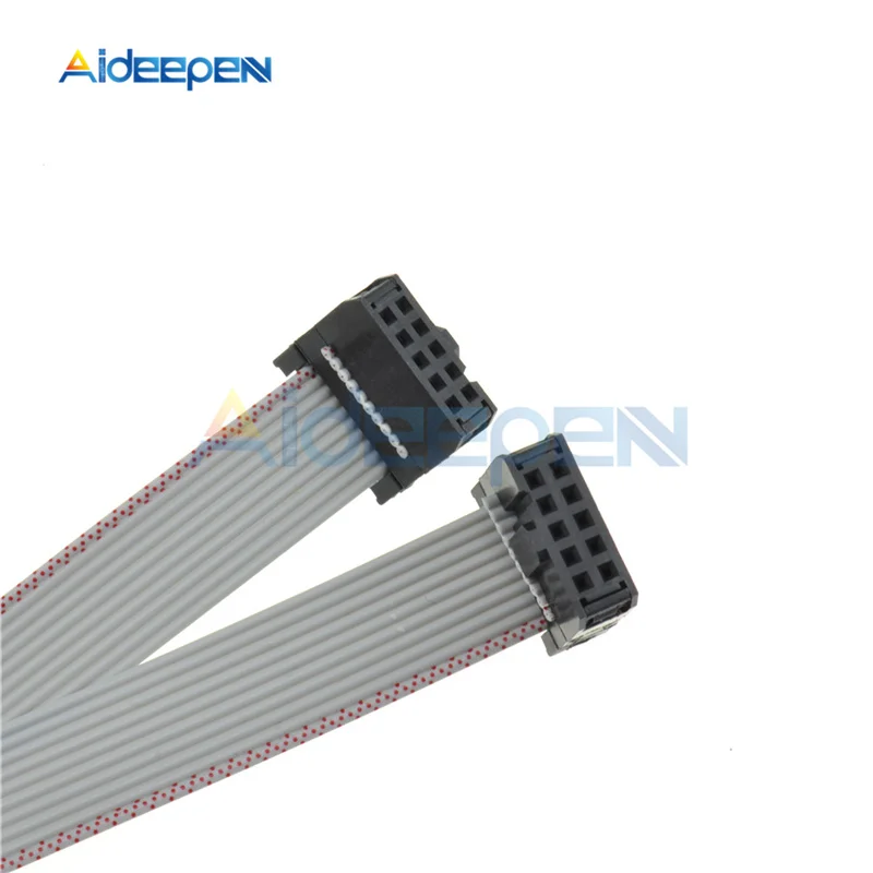 2 54 мм 70 см 10 Pin USB ASP ISP JTAG AVR провод P IDC плоский ленточный кабель для передачи данных