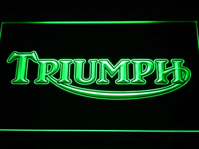 Неоновые светодиодсветодиодный вывески для ремонта мотоциклов d051 Triumph|sign led|sign