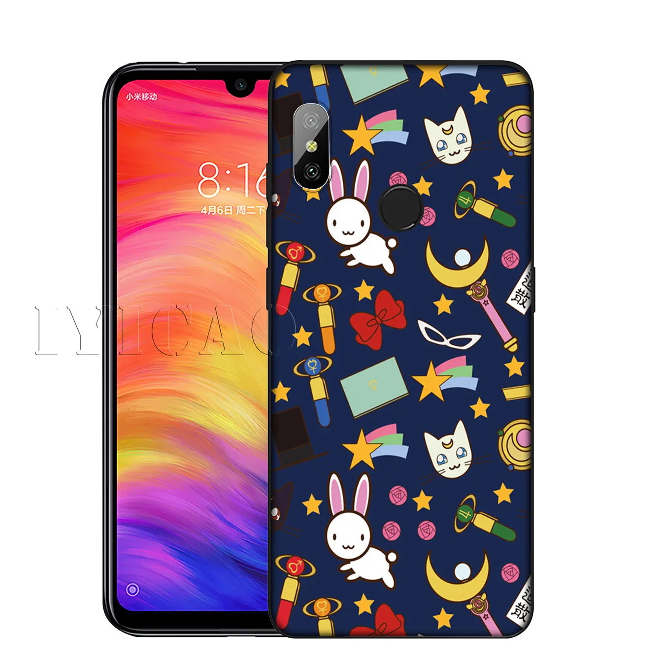 IYICAO Сейлор Мун Симпатичный мягкий силиконовый чехол для телефона Xiaomi Mi 9 SE 9T CC9 CC9E 8