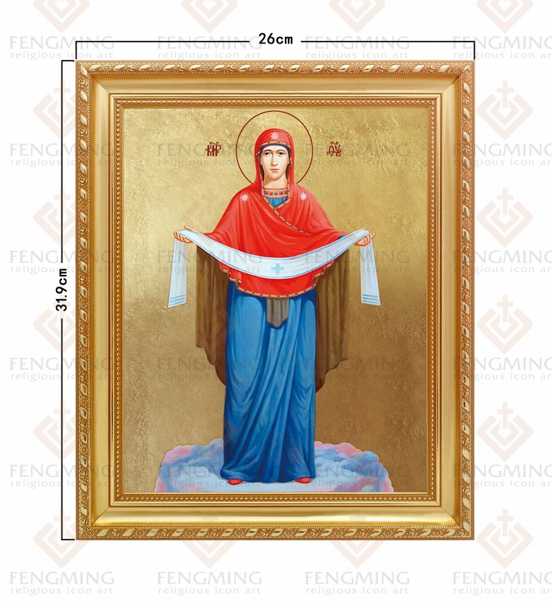 Принадлежности для церкви Украшение стен икона религиозного культа покровное