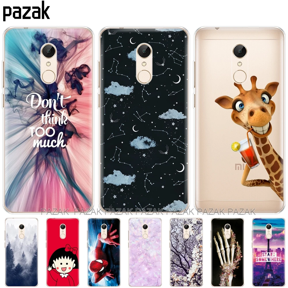 Силиконовый чехол для телефона Xiaomi Redmi 5, 5,7 дюймов, Xiaomi Redmi 5 Plus, 5,99 дюймов, чехол для hongmi Redmi 5 plus fation, чехол для телефона