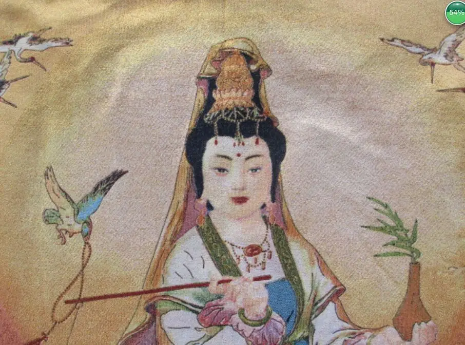 35 46 '/шелковая вышивка танка богиня гуанина в Тибете и Непале/2|guanyin| |
