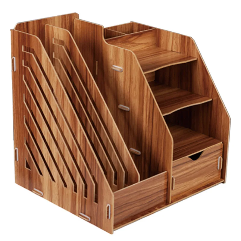 Настольная приемная коробка офисная канцелярская полка для документов