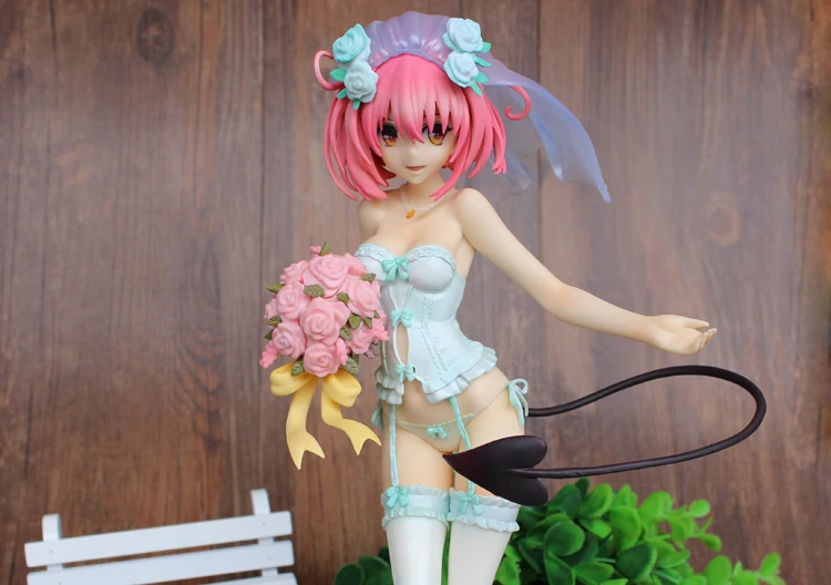 To Love Ru Darkness LaLa Микан Юки Momo Belia Sairenji Haruna Свадебная пикантная фигурка из ПВХ