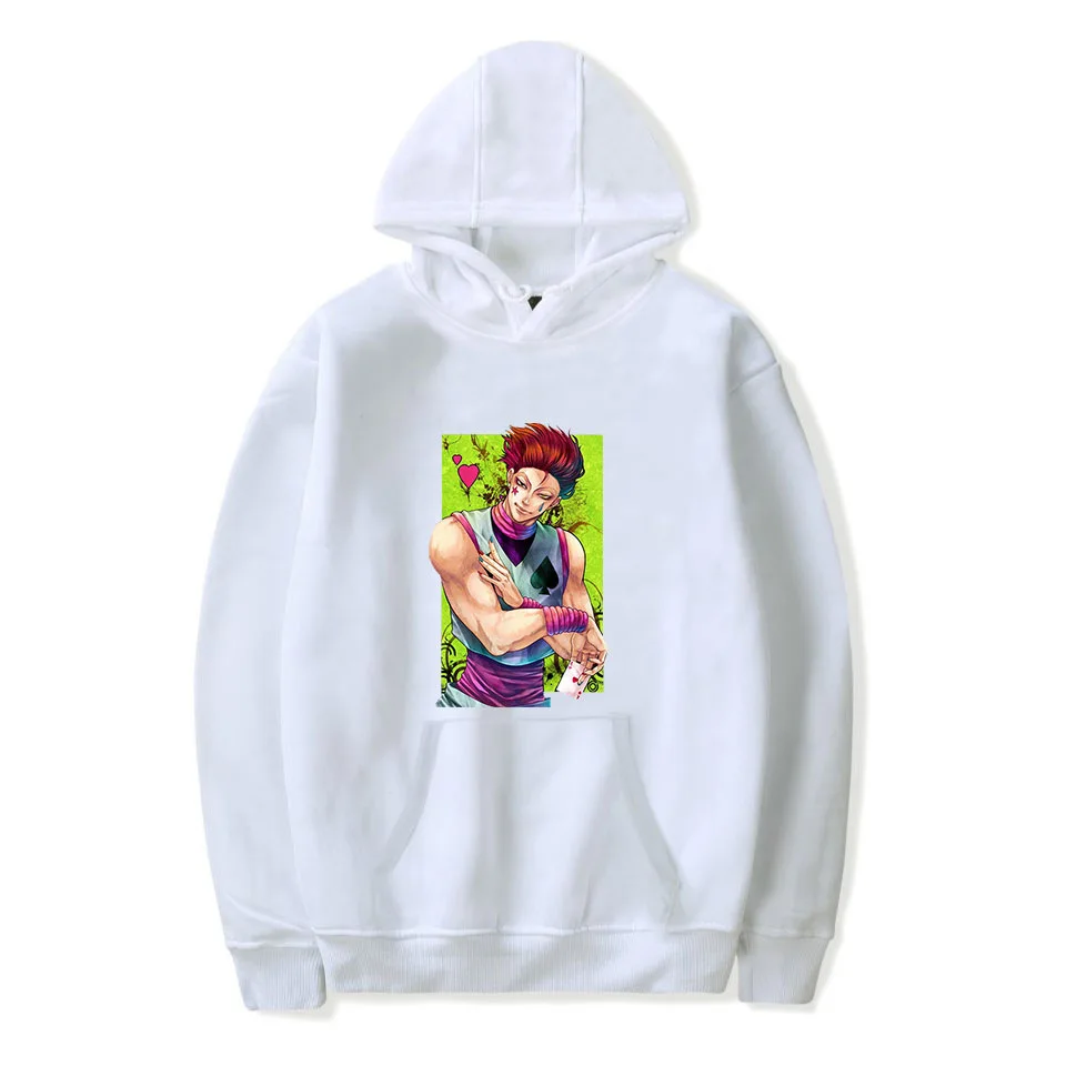 Толстовка Hunter X для мужчин и женщин Детская толстовка аниме хлопковая одежда