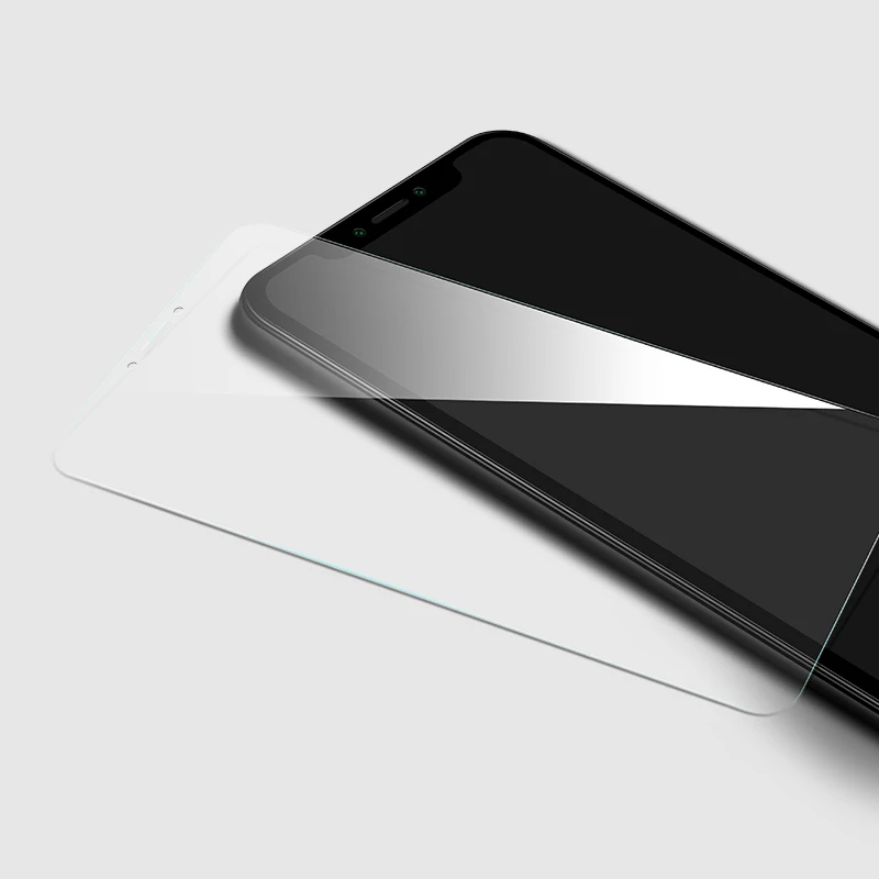 Закаленное стекло Cafele для Xiaomi Pocophone F1, прозрачная защита экрана 9H HD для Xiaomi Pocophone F1, Защитное стекло для экрана - Цвет: Прозрачный