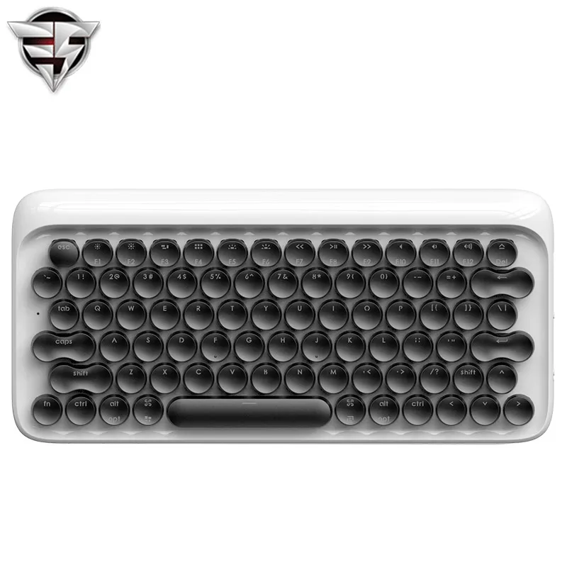 LOFREE точка Bluetooth механическая клавиатура Беспроводной подсветкой круглая кнопка