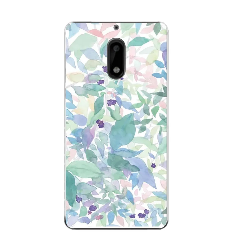 Blossom Soft Clear TPU Phone Case For Nokia3 5 6 8 N540 N640 N535 N830 Bear Flora Printed Fundas Luxury ShellCover Free Shipping | Мобильные
