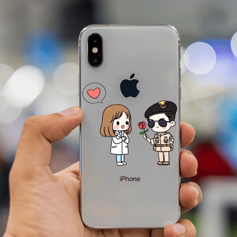 Мягкий силиконовый прозрачный чехол из ТПУ для Apple iPhone XS Max 8 6 6S Plus X R 5 5S SE 5C 4