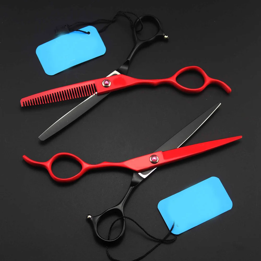 6 &quotяпонские ножницы для стрижки волос с гравировкой левая рука искусственные