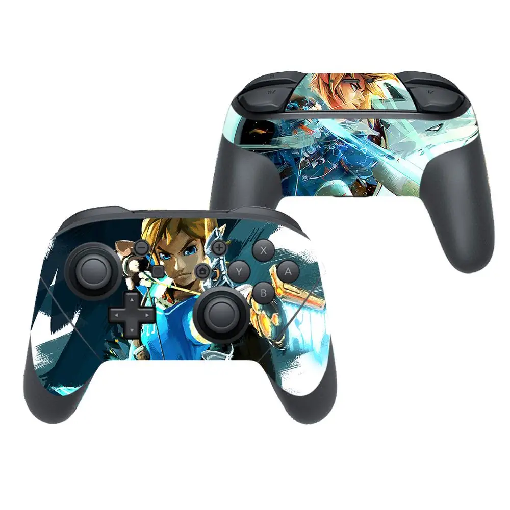 Легенда о Зельде наклейка на кожу для Nintendo Switch Pro контроллер геймпад Joypad
